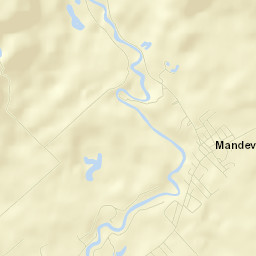 Mandeville Street Map