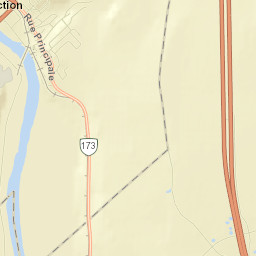 Vallée-Jonction Street Map