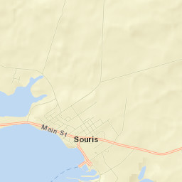 Souris Street Map