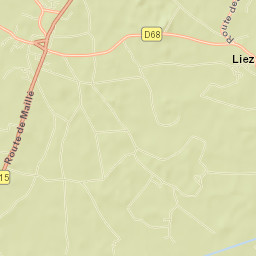 Maillezais Street Map
