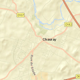 Chauray Street Map