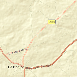 Le Donjon Street Map