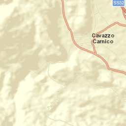 Cavazzo Carnico Street Map