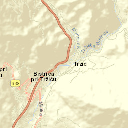 Tržič Street Map