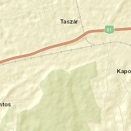 Taszár Street Map