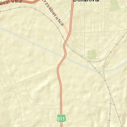 Dombóvár Street Map