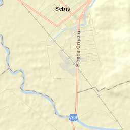 Sebiş Street Map