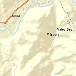 Comuna Lupşa Street Map
