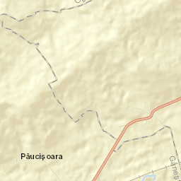 Păucișoara Street Map