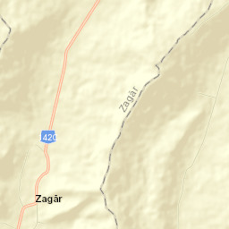 Zagăr Street Map