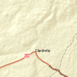 Comuna Căpâlniţa Street Map