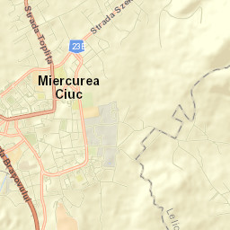 Miercurea-Ciuc Street Map