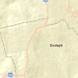 Dodești Street Map