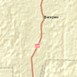 Berezeni Street Map
