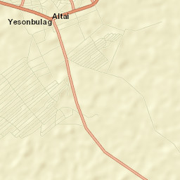 Altai Street Map