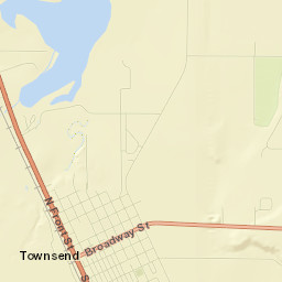 Townsend Street Map