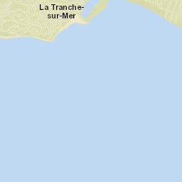 La Tranche-sur-Mer Street Map