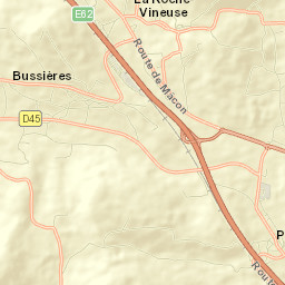 La Roche-Vineuse Street Map
