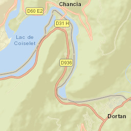 Dortan Street Map