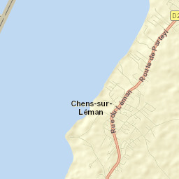 Chens-sur-Léman Street Map