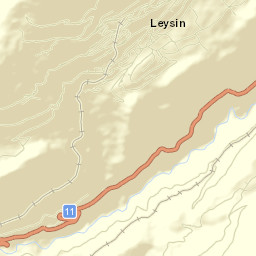 Leysin Street Map