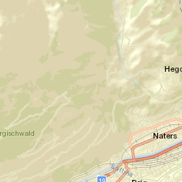 Naters Street Map