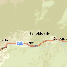 Piuro Street Map