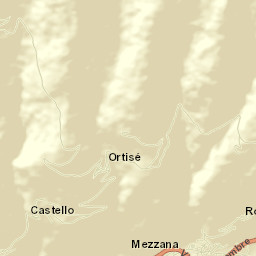 Mezzana Street Map