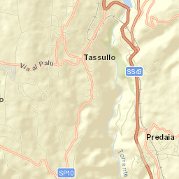 Taio Street Map