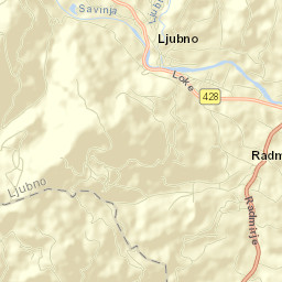 Ljubno ob Savinji Street Map