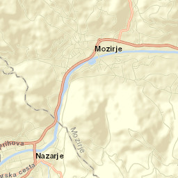 Nazarje Street Map