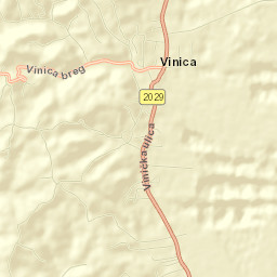 Vinica Street Map