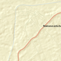 Nemesnádudvar Street Map
