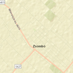 Zsombó Street Map