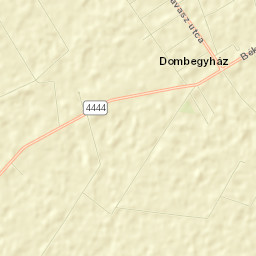 Dombegyház Street Map