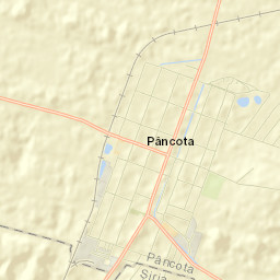 Pâncota Street Map