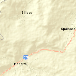 Comuna Hopârta Street Map