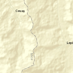 Ceuaș Street Map