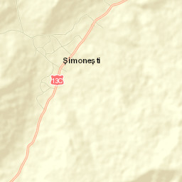 Simoneşti Street Map
