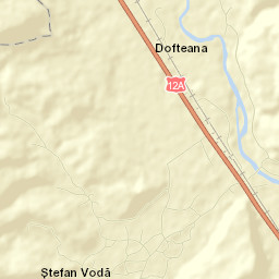 Dofteana Street Map