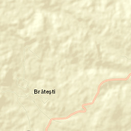 Brătești Street Map