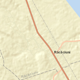 Răcăciuni Street Map