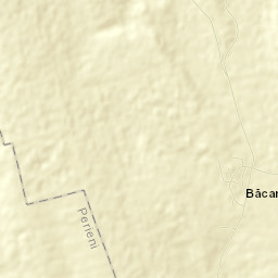 Comuna Băcani Street Map