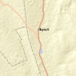 Găgeşti Street Map