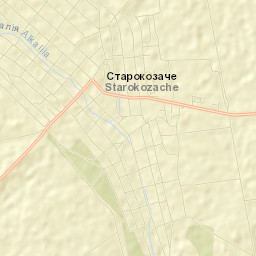 Starokozache Street Map