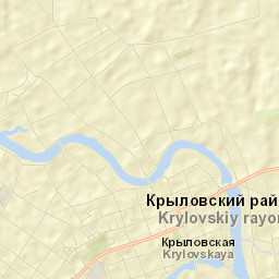 Krylovskiy Rayon Street Map