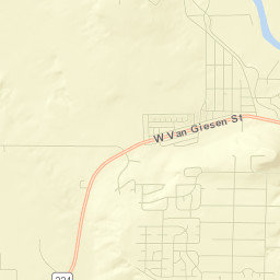 West Richland Street Map