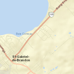 Saint-Gabriel Street Map