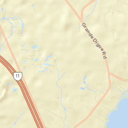 Grande-Digue Street Map