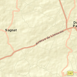 Dun-le-Palestel Street Map